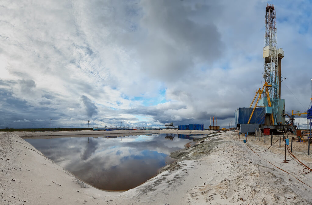 oil and gas production in nature