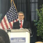 Rick Perry San Antonio Business Journal Event